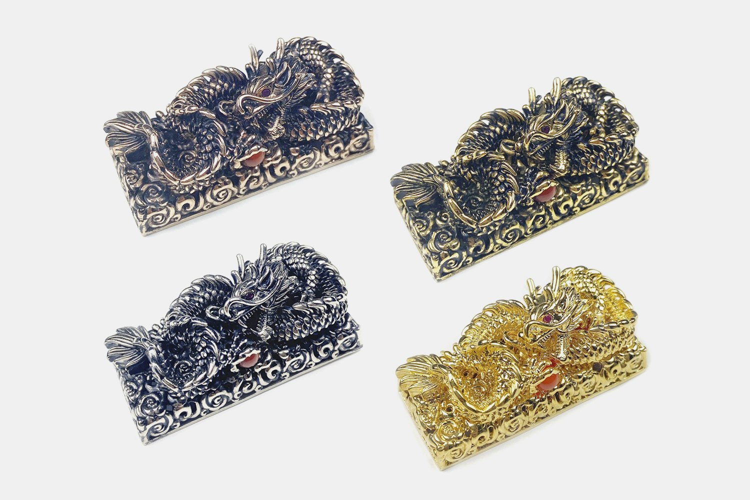 Moon Key Mighty Dragon Metal Artisan Keycap