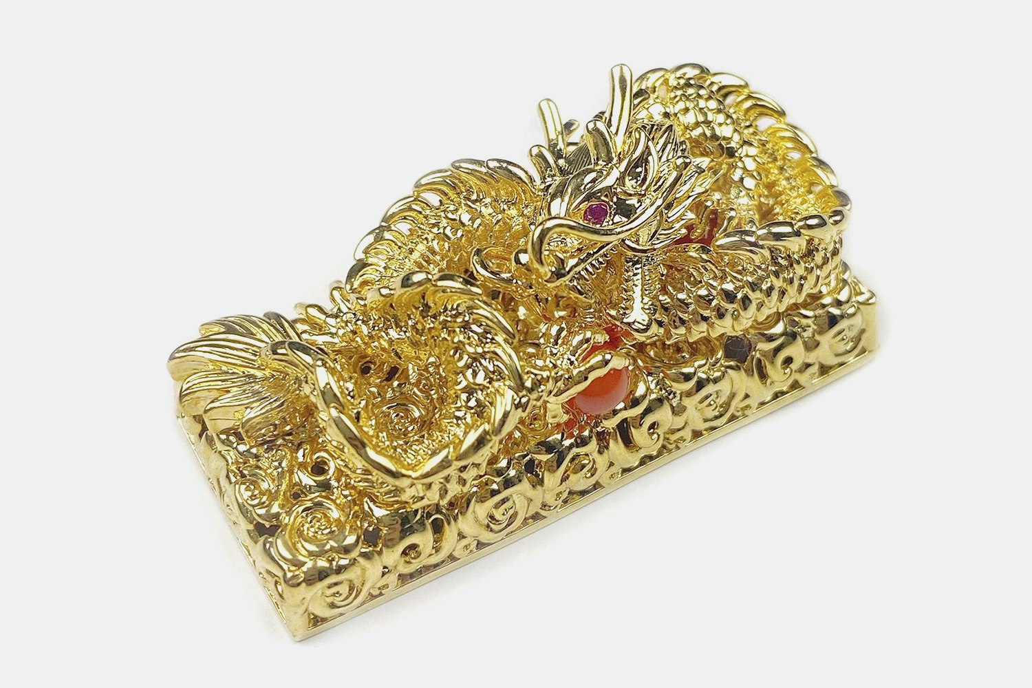 Moon Key Mighty Dragon Metal Artisan Keycap