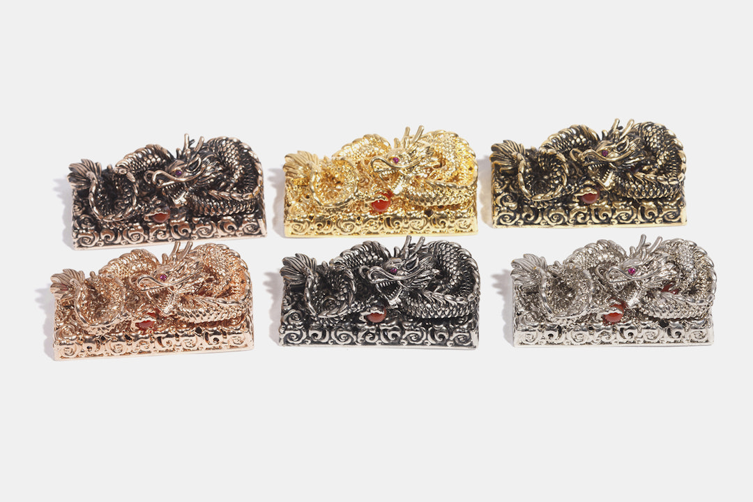 Moon Key Mighty Dragon Metal Artisan Keycap