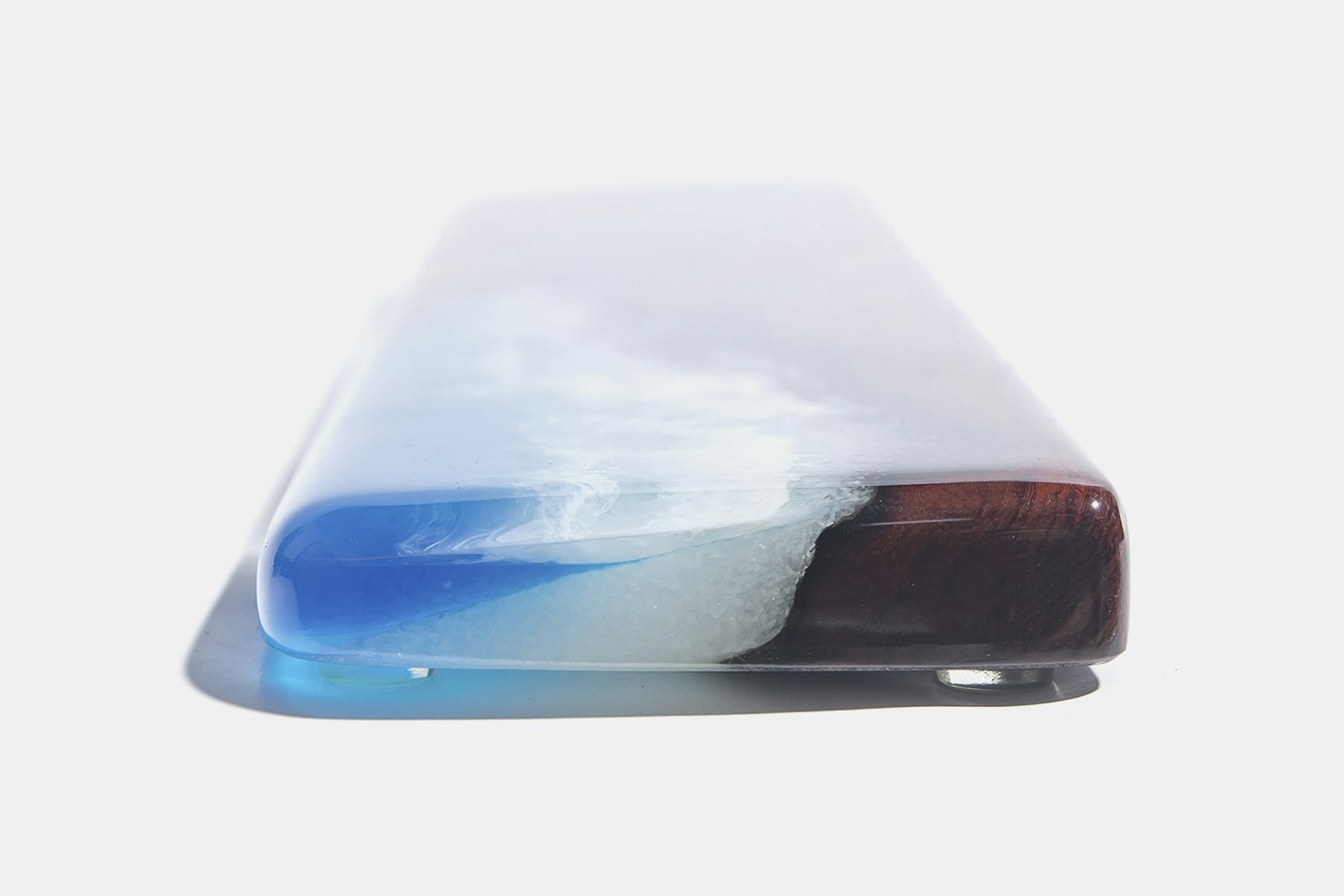 Moon Key Rosewood & Resin Sea Artisan Wrist Rest