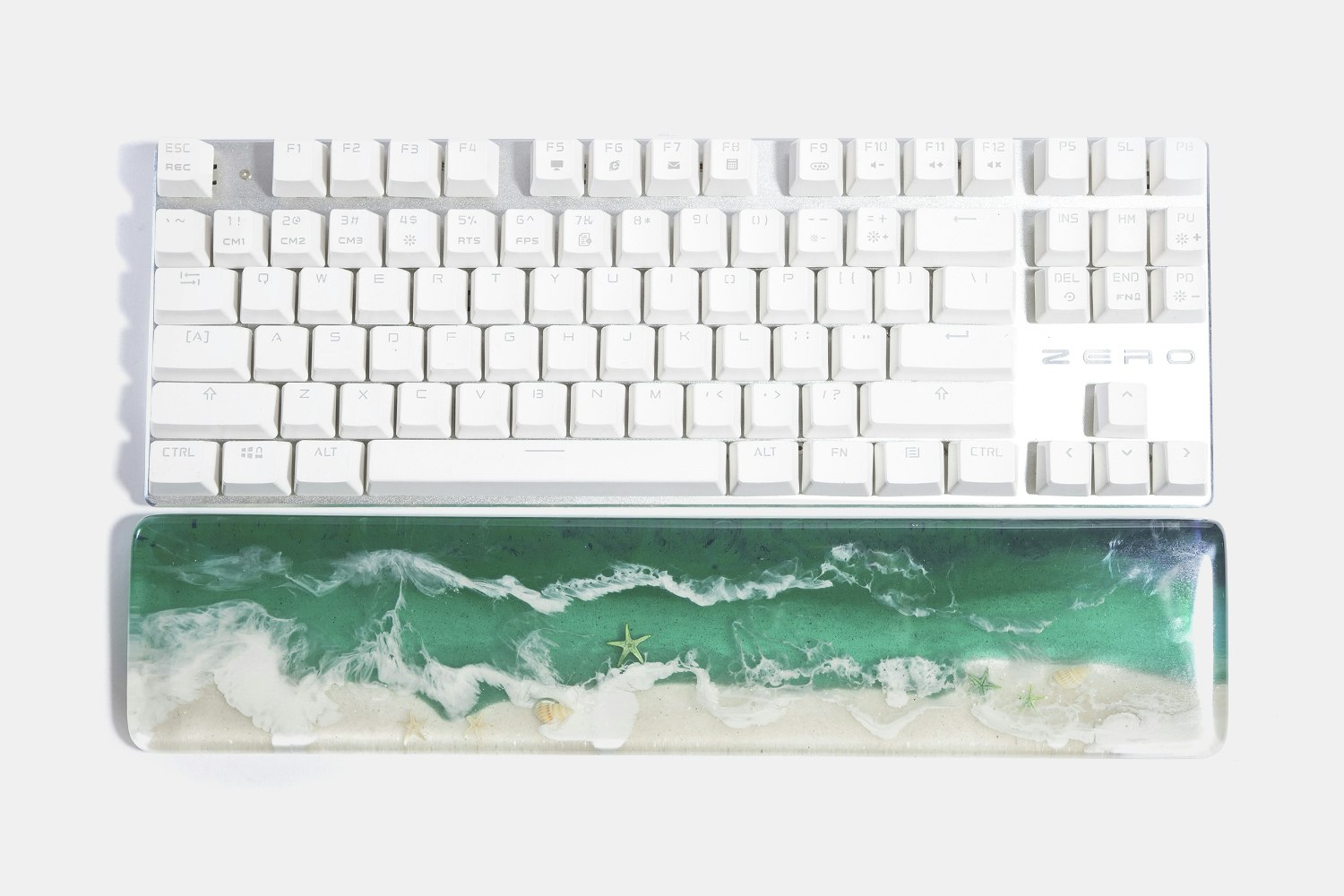 Moon Key Seaside Resin Artisan Wrist Rest
