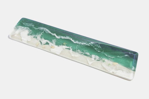 Moon Key Seaside Resin Artisan Wrist Rest