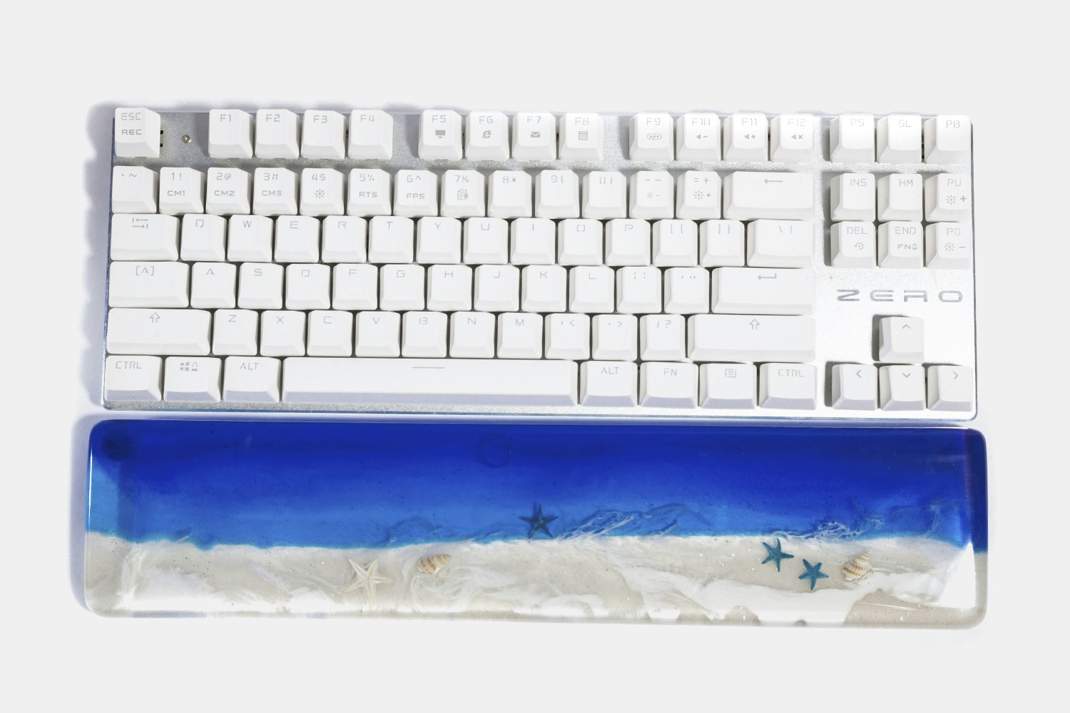 Moon Key Seaside Resin Artisan Wrist Rest
