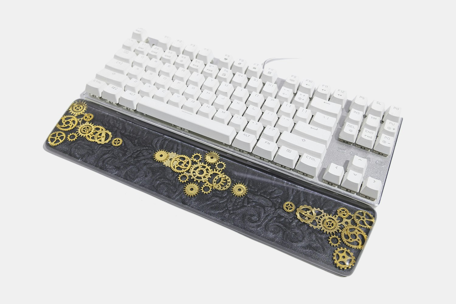 Moon Key Steampunk Resin Artisan Wrist Rest