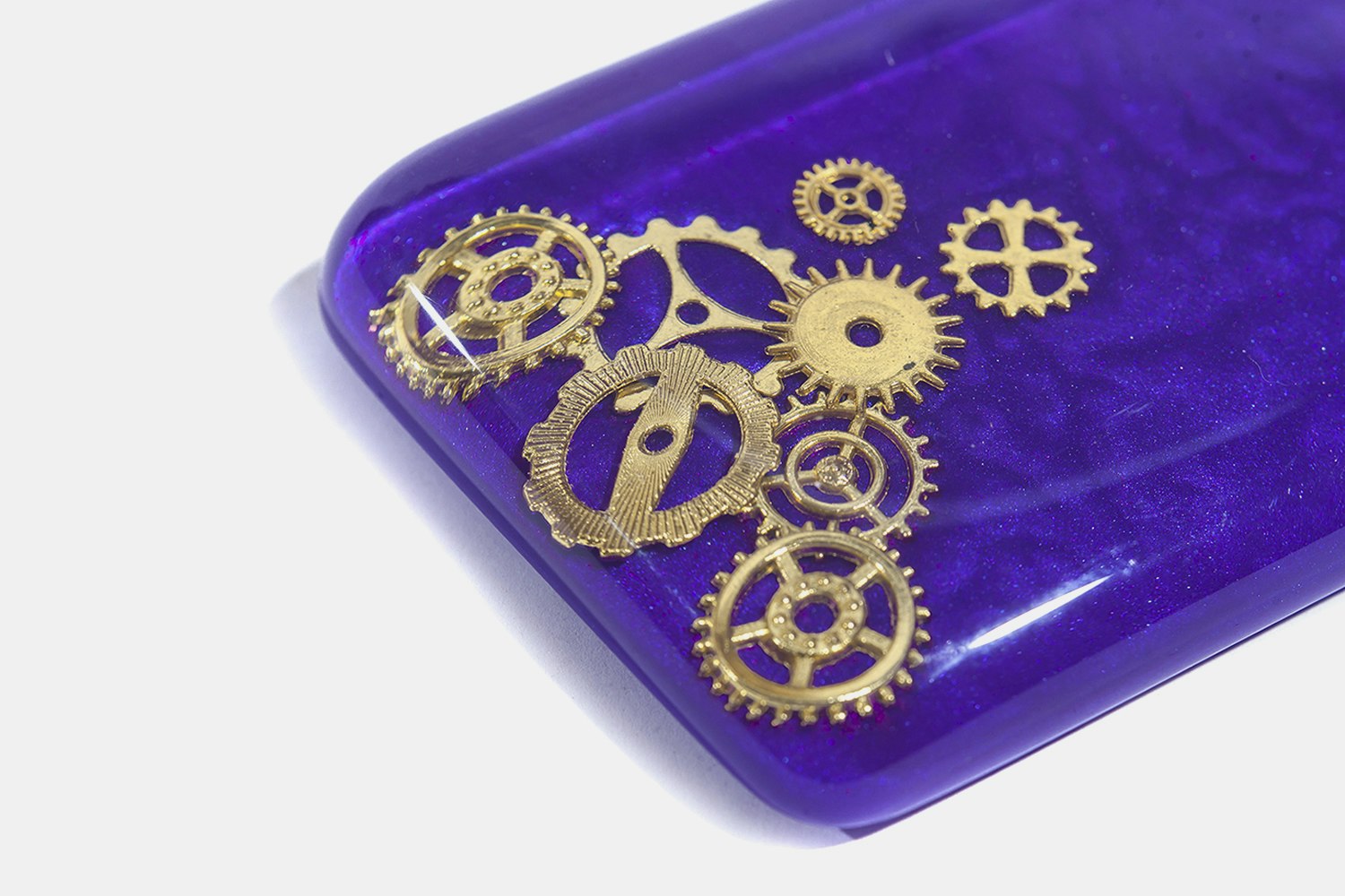 Moon Key Steampunk Resin Artisan Wrist Rest