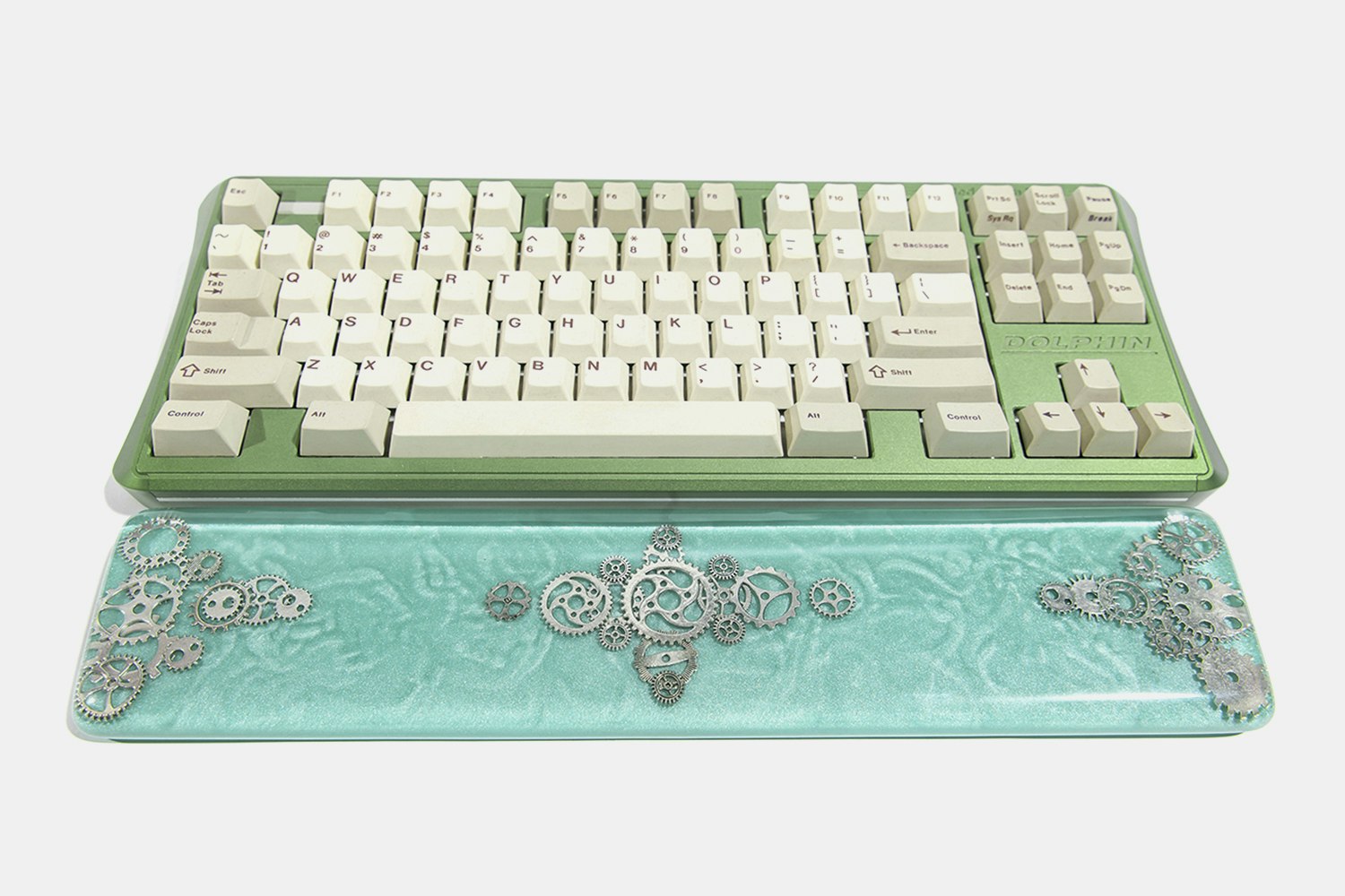 Moon Key Steampunk Resin Artisan Wrist Rest