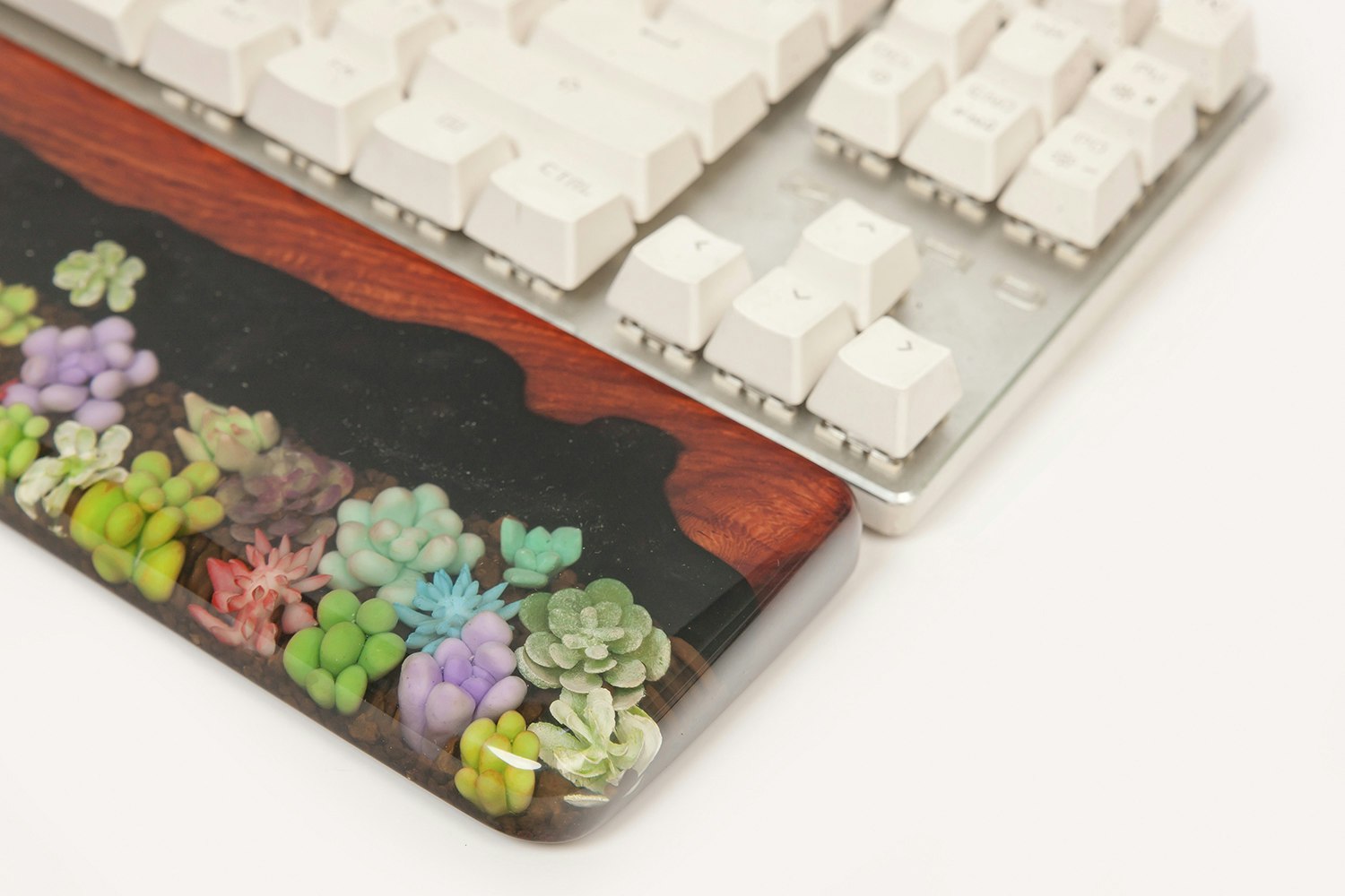 Moon Key Succulent Artisan Wrist Rest