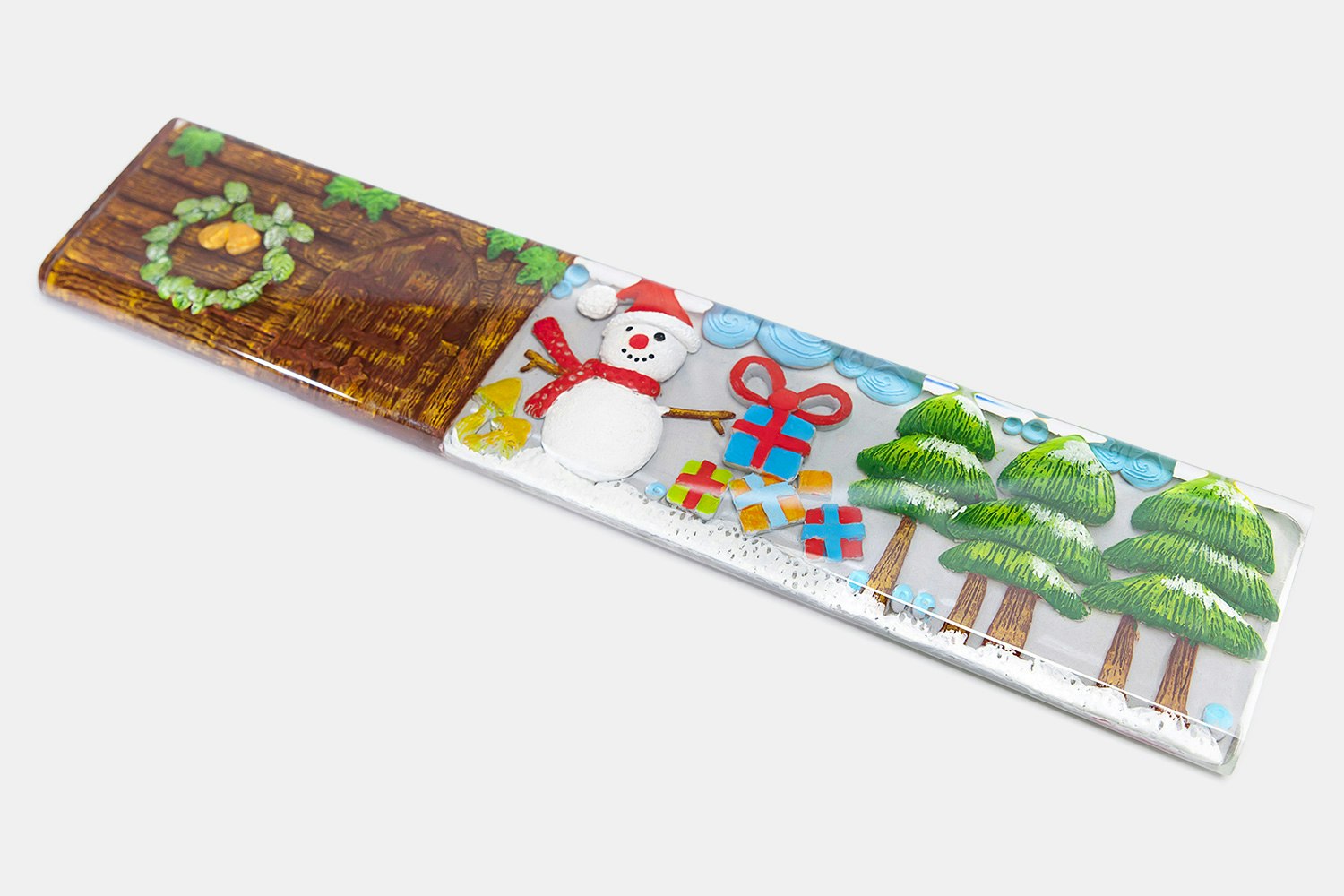 Moon Key Christmas 3D Artisan Resin Wrist Rest