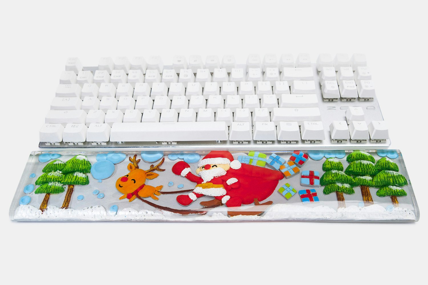 Moon Key Christmas 3D Artisan Resin Wrist Rest