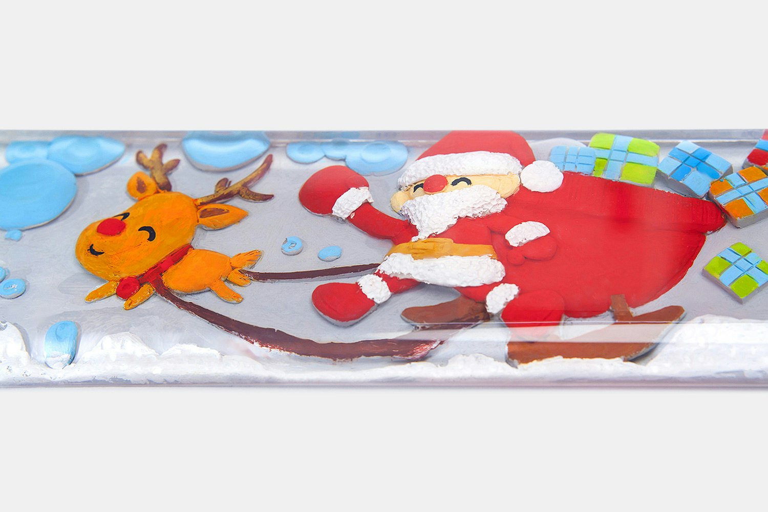 Moon Key Christmas 3D Artisan Resin Wrist Rest