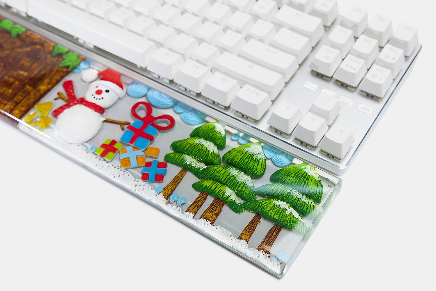 Moon Key Christmas 3D Artisan Resin Wrist Rest