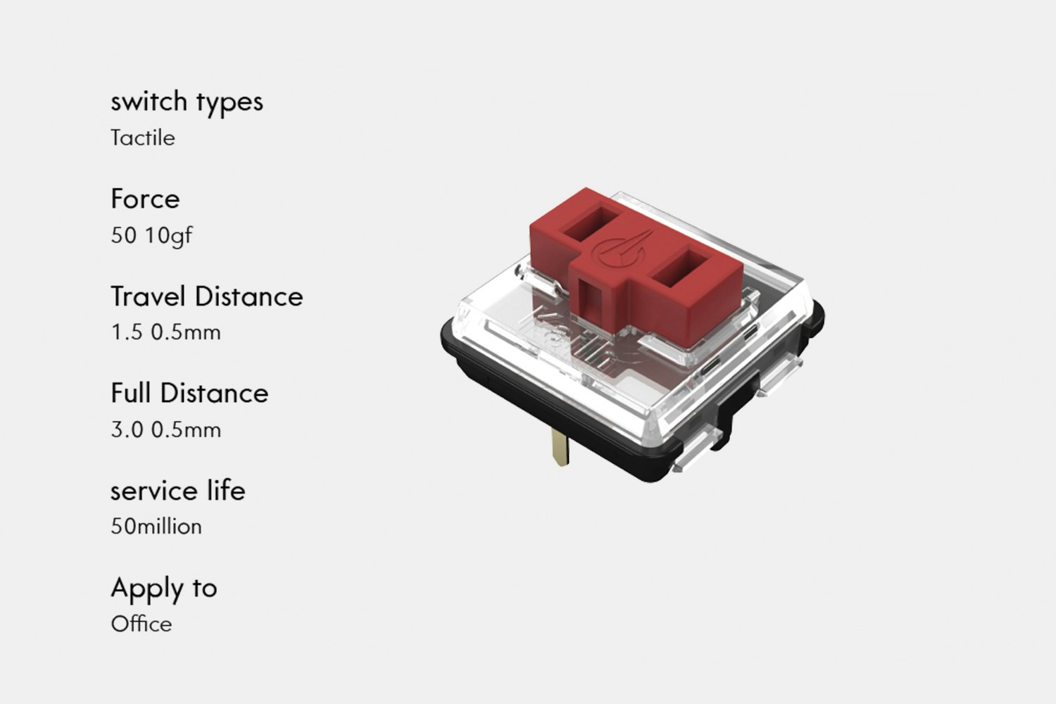 Morgrie RKB68 Bluetooth 65% Mechanical Keyboard