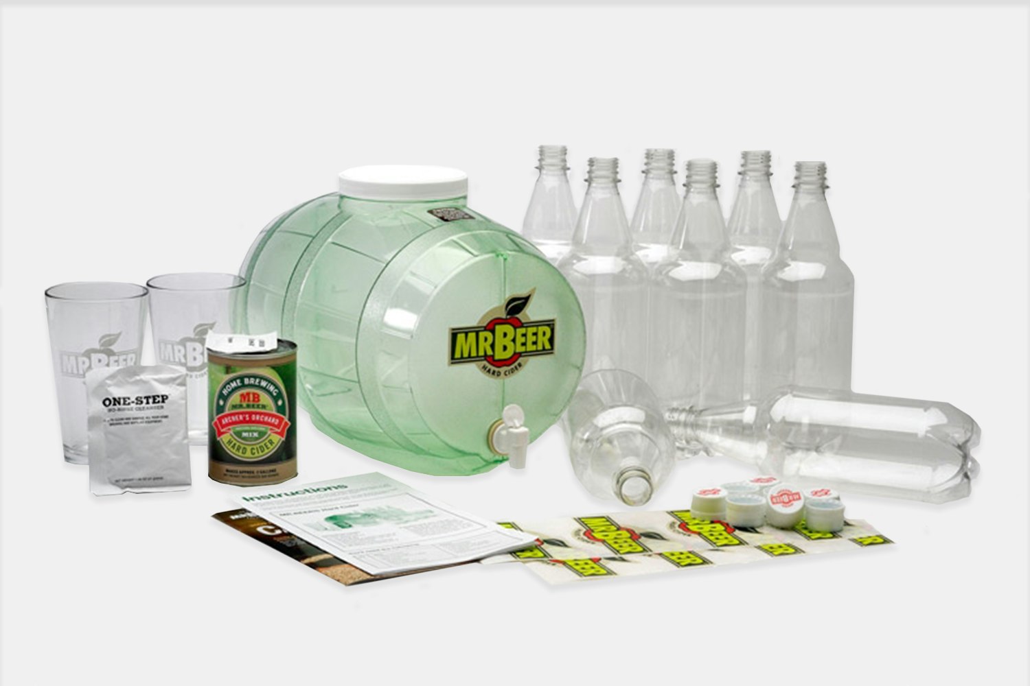 Mr. Beer Hard Cider Homebrewing Kit Brewing Drop