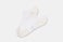 Mesh Paneling Sock - White