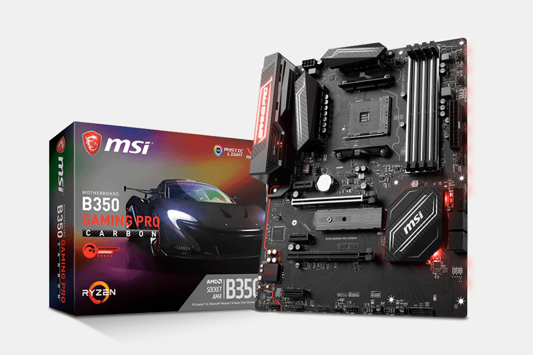 MSI B350 Gaming Pro Carbon for AMD Ryzen
