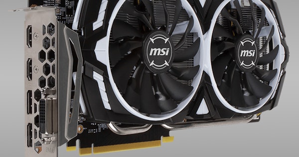 MSI Geforce GTX 1060 Armor 6G/3G OCV1 PC Parts Drop