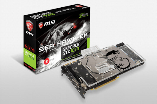MSI GeForce GTX 1070/1080 SEA HAWK EK X
