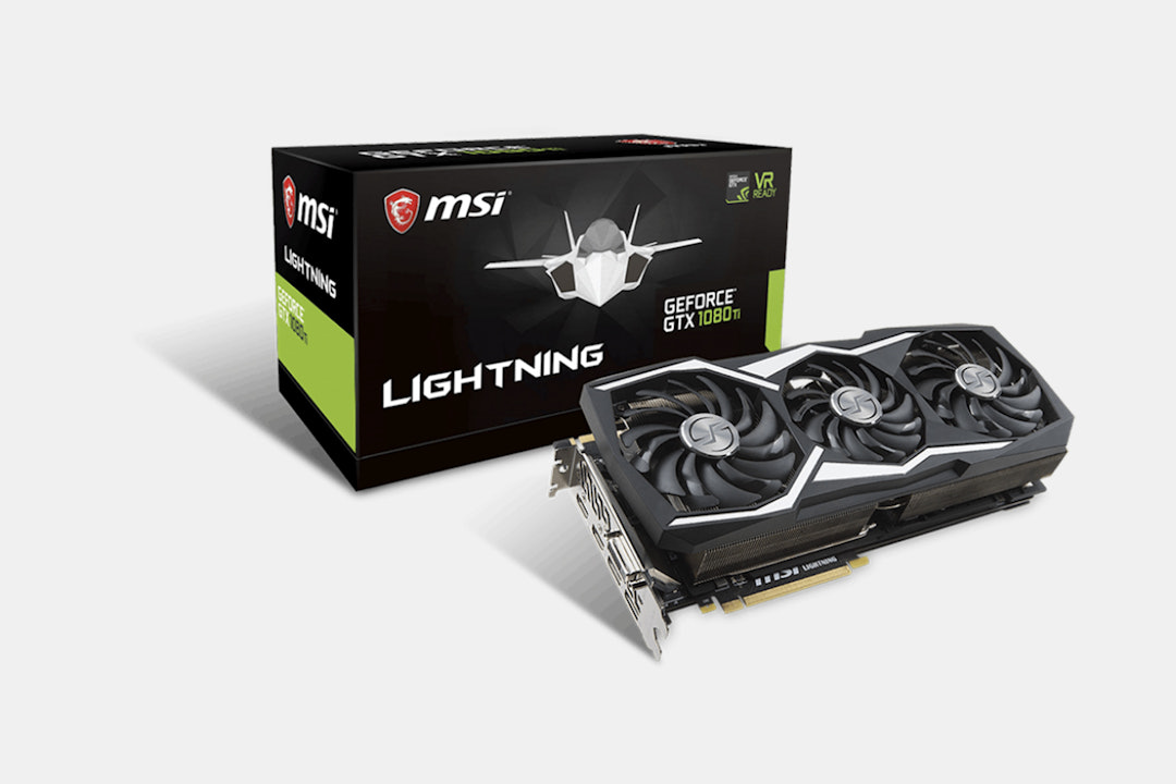 MSI GeForce GTX 1080 TI Lightning Z Graphics Card