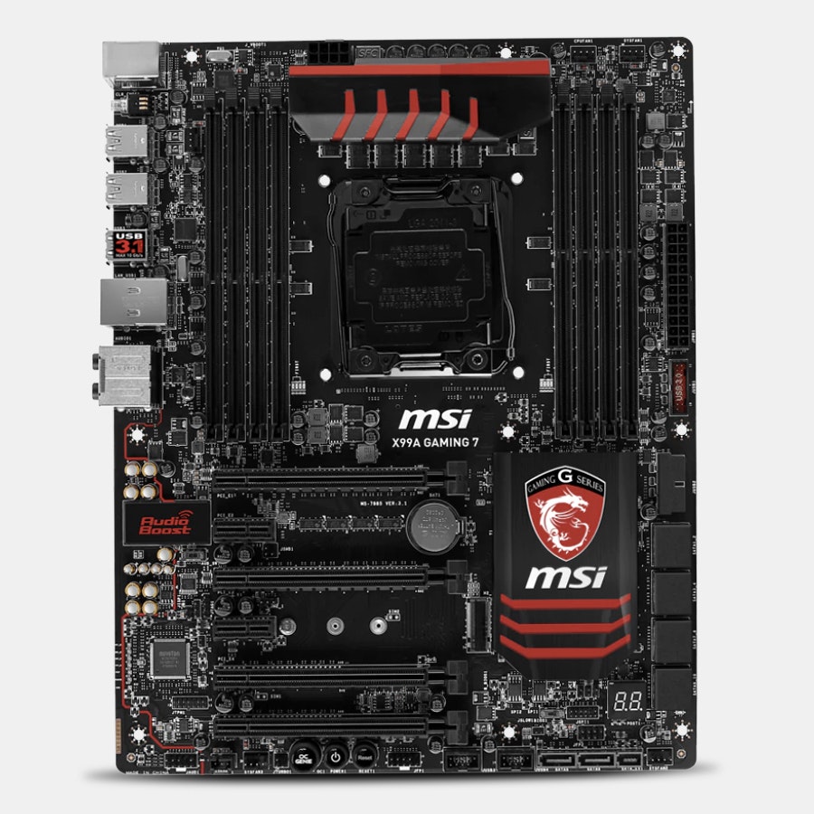 MSI X99A Gaming Motherboards | PC Parts | Drop