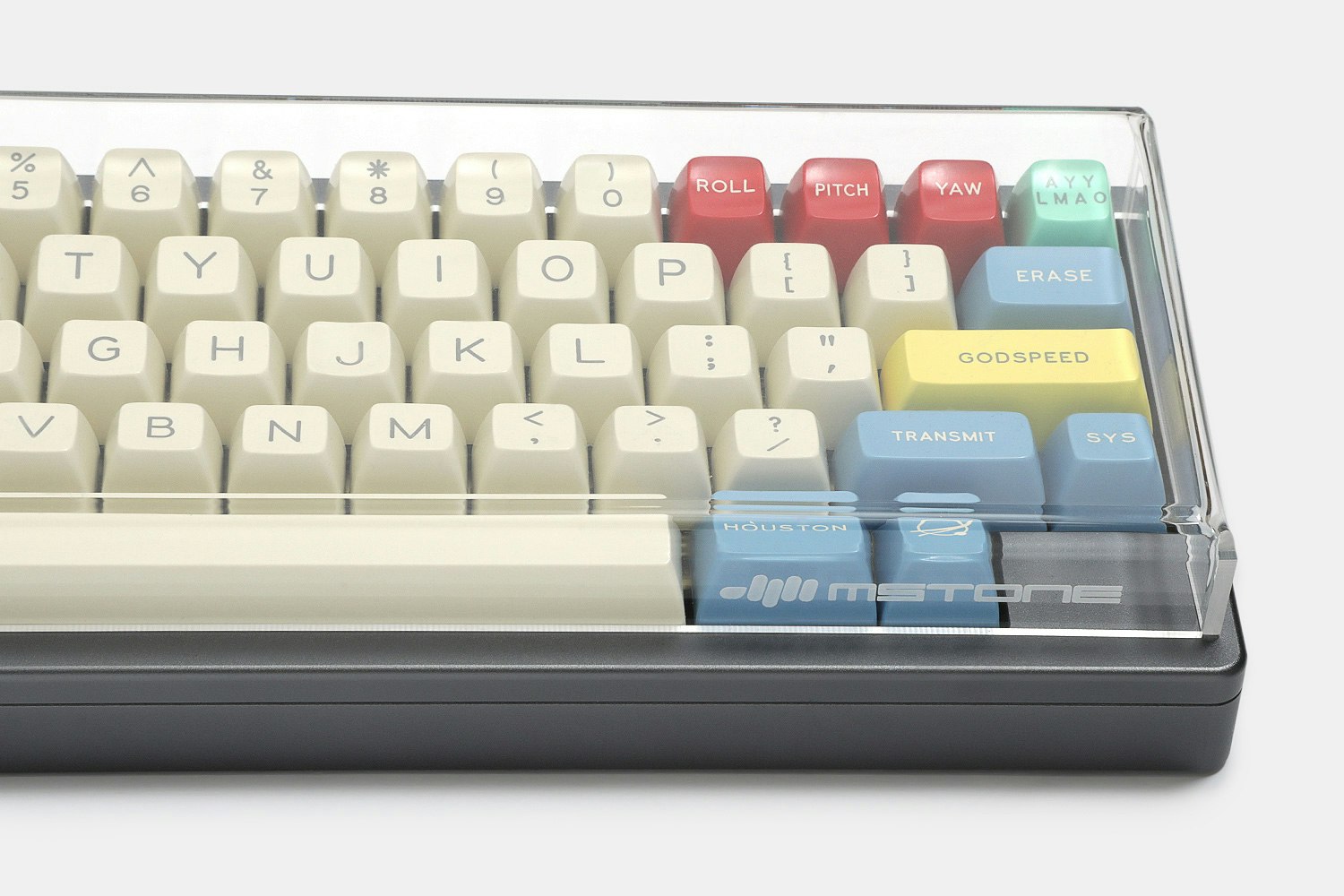 mStone Acrylic Keyboard Dust Cover Mechanical Keyboards Components Mechanical Keyboards Drop
