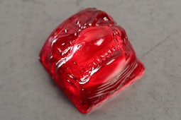 Clear Colored: Red Turtle Clear Colored: Red Turtle