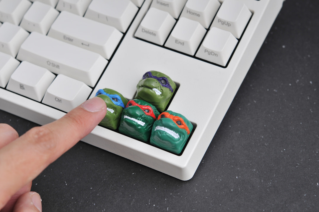 Mutated Ninjas Artisans Keycaps