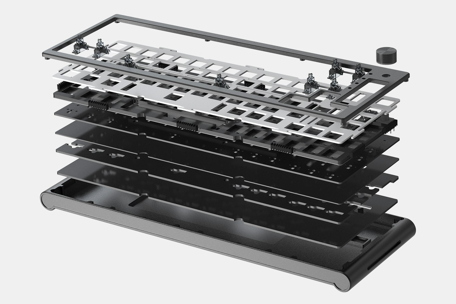 Mxrskey CK650 Barebones Mechanical Keyboard