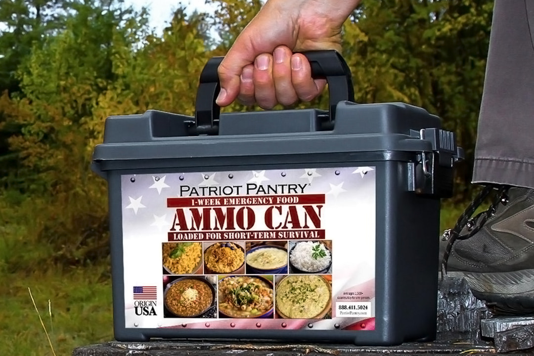 Patriot Pantry 1-Week Food Supply Ammo Can