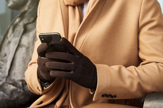 Napo Men's Touchscreen-Compatible Winter Gloves