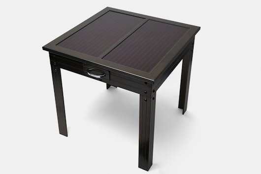 Nature Power Solar-Powered Patio Table W/ Powerbank