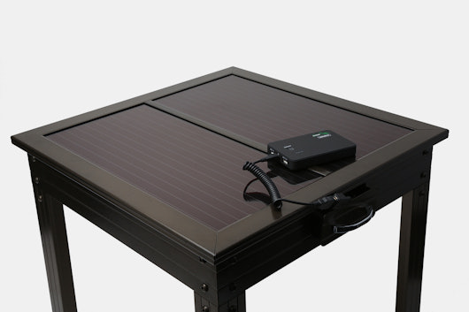 Nature Power Solar-Powered Patio Table W/ Powerbank