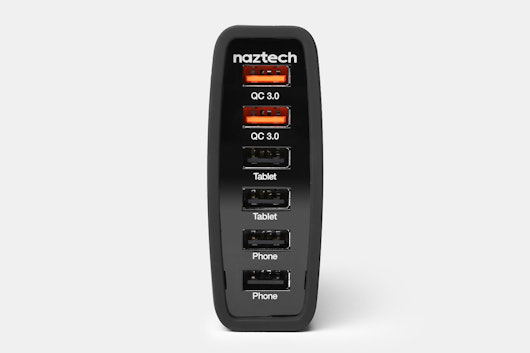 Naztech Turbo 6 Wall Charger 10A / QC 3.0