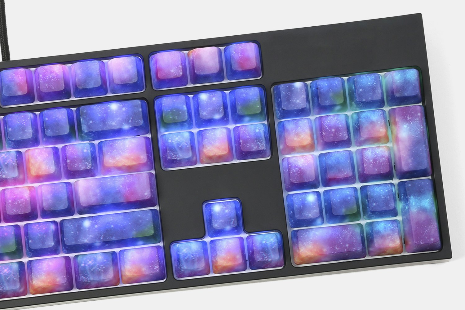 Nebula ABS Water Transfer Keycap Set