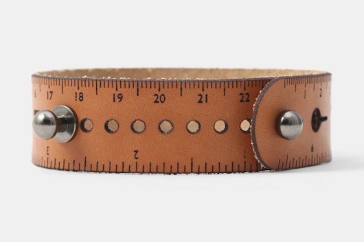 Nick Mankey Designs Leather Ruler Watch Strap