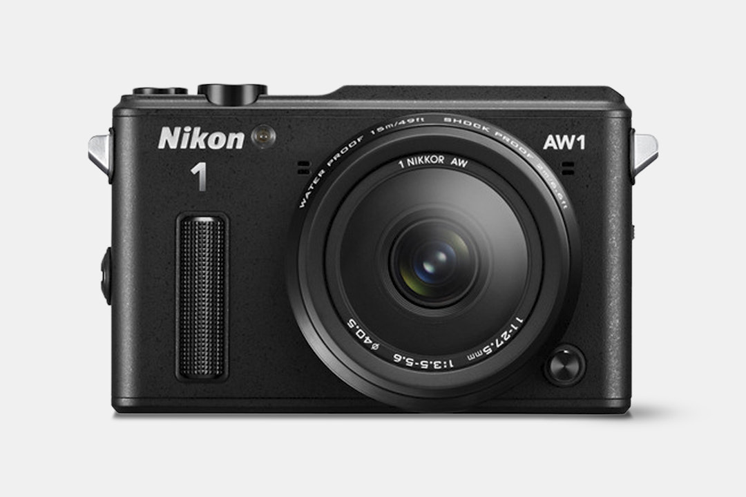 Nikon 1 AW1 Mirrorless Camera w/ 11–27.5mm Lens