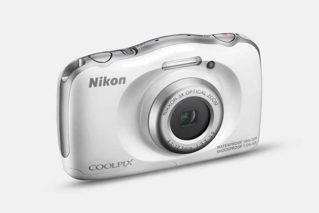 Nikon COOLPIX S33 White (Refurbished)