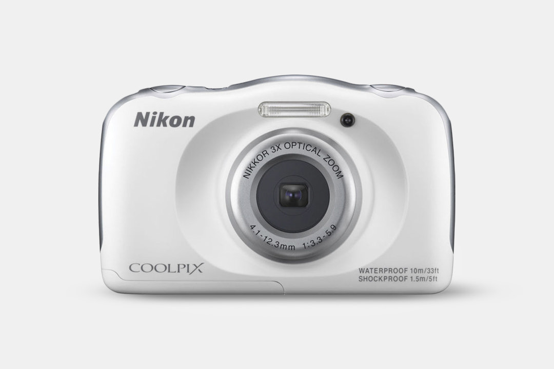 Nikon COOLPIX S33 White (Refurbished)