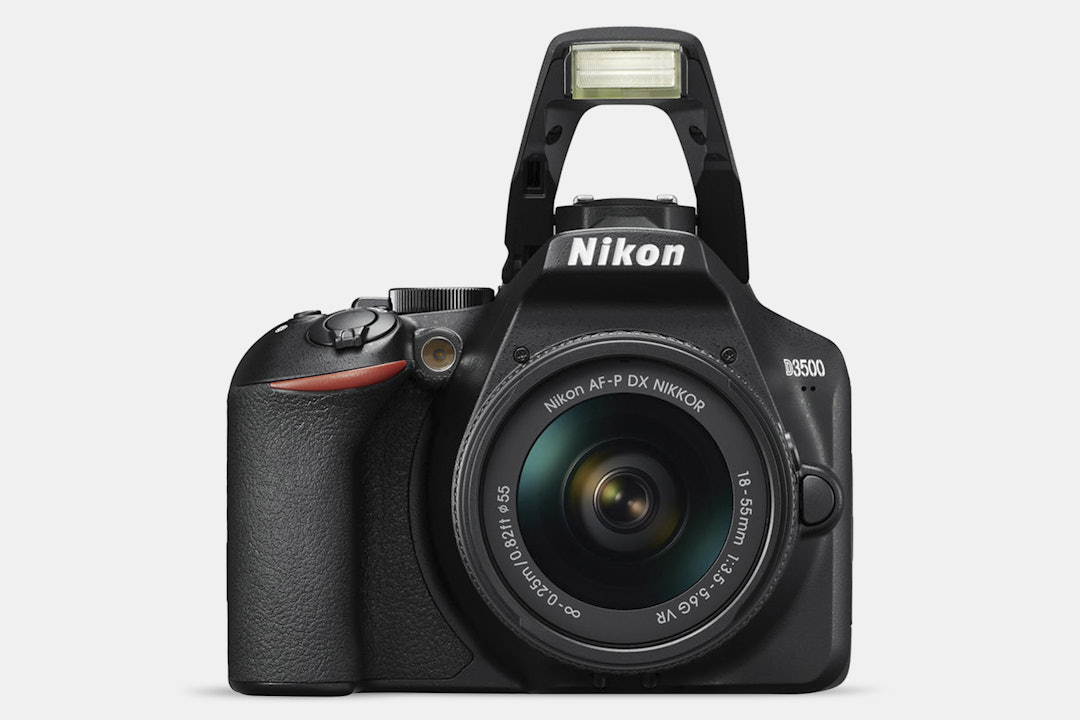 Nikon D3500 DSLR Camera w/ 18–55mm Lens