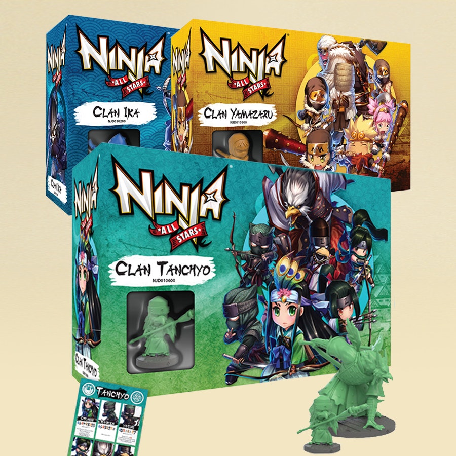 大嶋啓之　NINJA TRAPS/NINJA ACTION TEAM Ninja Assault Team - Colored Ninja Action Figures - Ninja