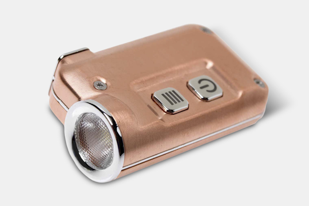 Nitecore TINI USB-Rechargeable Copper Flashlight