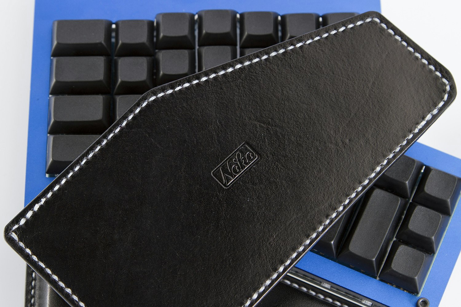 Noko Leatherworks ErgoDox Wrist Rest Mechanical Keyboards Drop
