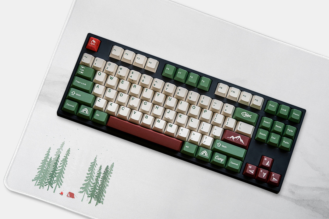 NovelKeys Camping Desk/Mouse Mat