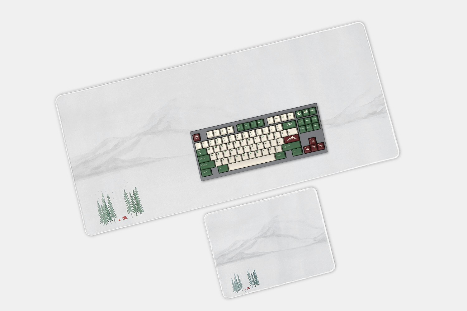 NovelKeys Camping Desk/Mouse Mat Mechanical Keyboards Desk Mat