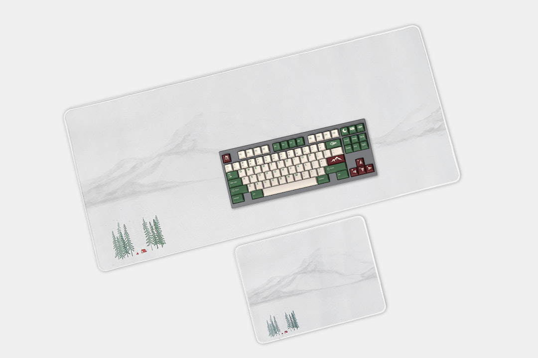NovelKeys Camping Desk/Mouse Mat