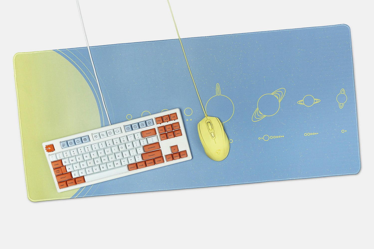 NovelKeys Godspeed Desk Mats Mechanical Keyboards Desk Mat Desk Mats Drop