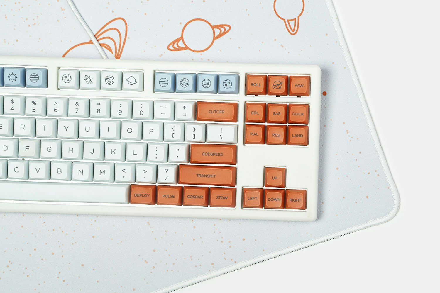 NovelKeys Godspeed Desk Mats