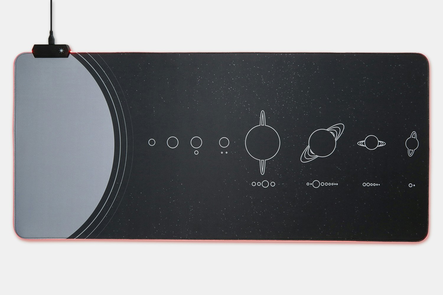 NovelKeys Godspeed Glow Desk Pad Mechanical Keyboards Wrist Rests