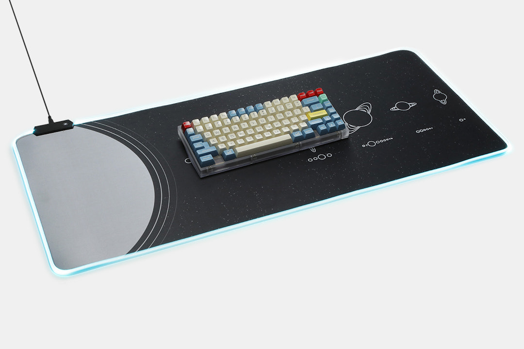 NovelKeys Godspeed Glow Desk Pad