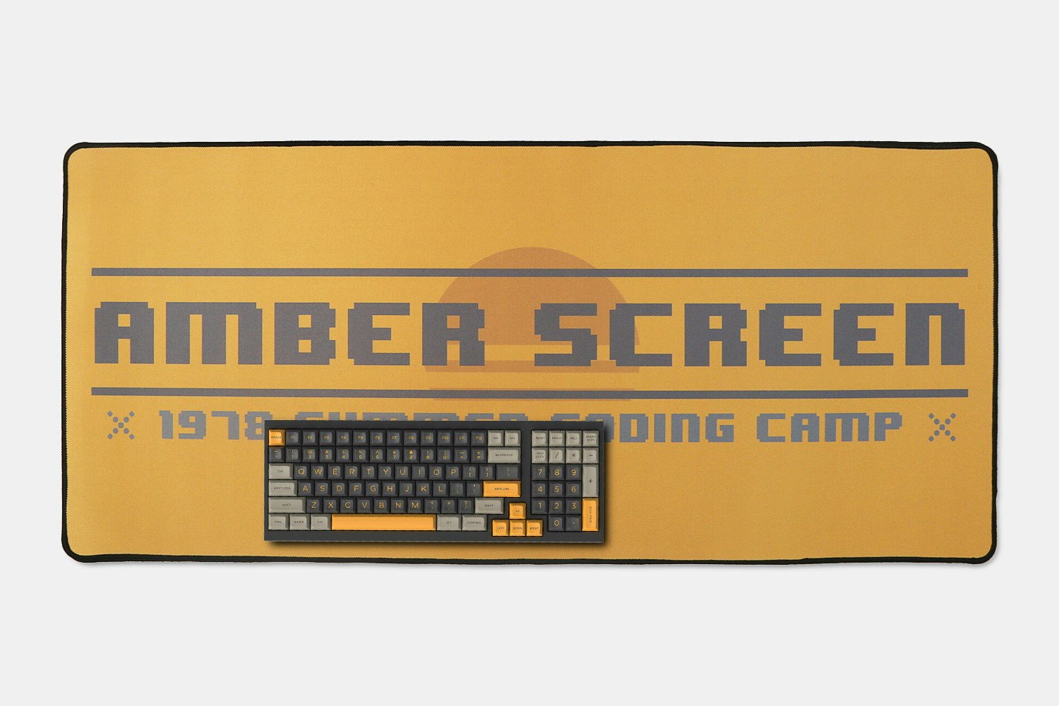NovelKeys: MiTo Green Screen Desk/Mouse Mat
