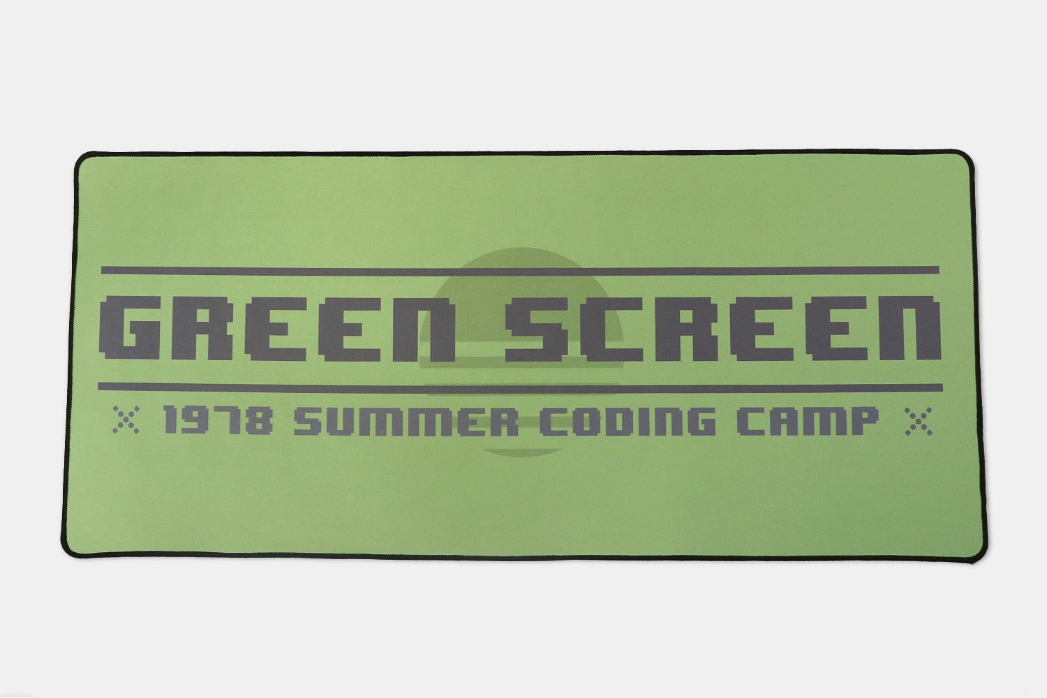 NovelKeys MiTo Green Screen Desk/Mouse Mat Mechanical Keyboards